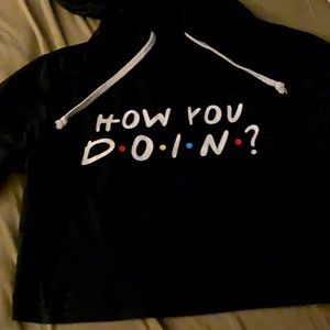 Cropped Pull-over Hoodie